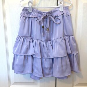 Shop the Mint Girls, Take The Leap Light Lavender Purple Skort, size 12/14